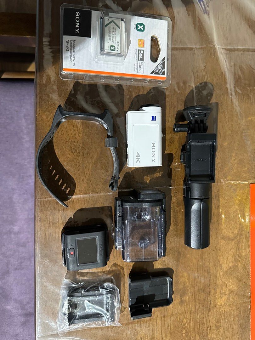 FDRX3000 4K Action Cam with WiFi & GPS, Photography, Video Cameras on