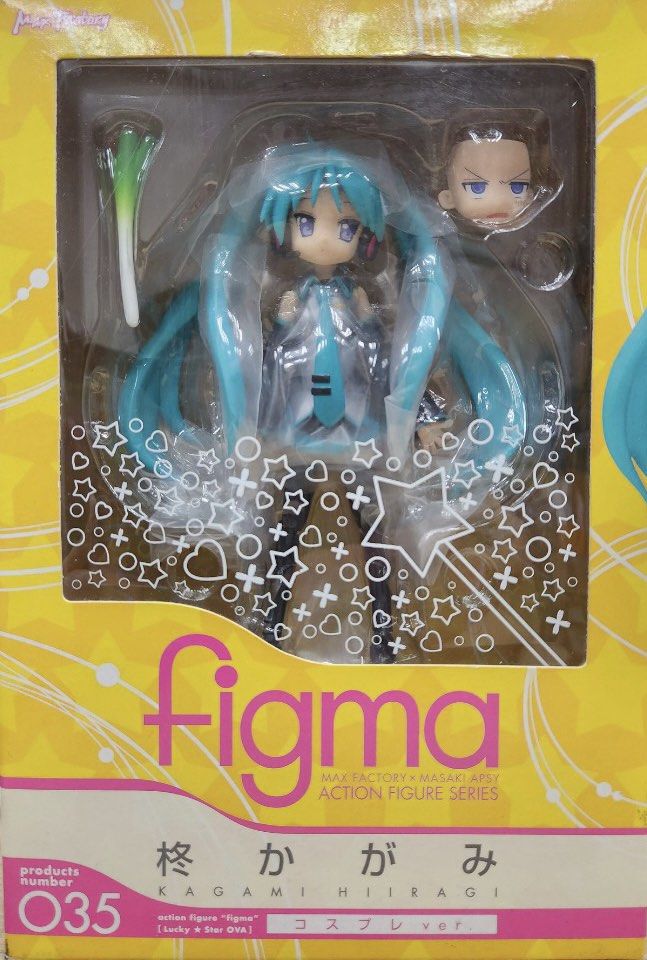 絶版]Figma 035 幸運星OVA 柊ver. cosplay 初音未來GOOD SMILE Company 