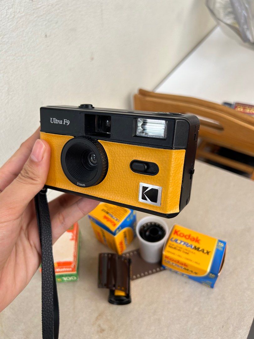 Kodak Ultra F9 35mm Film Camera Yellow