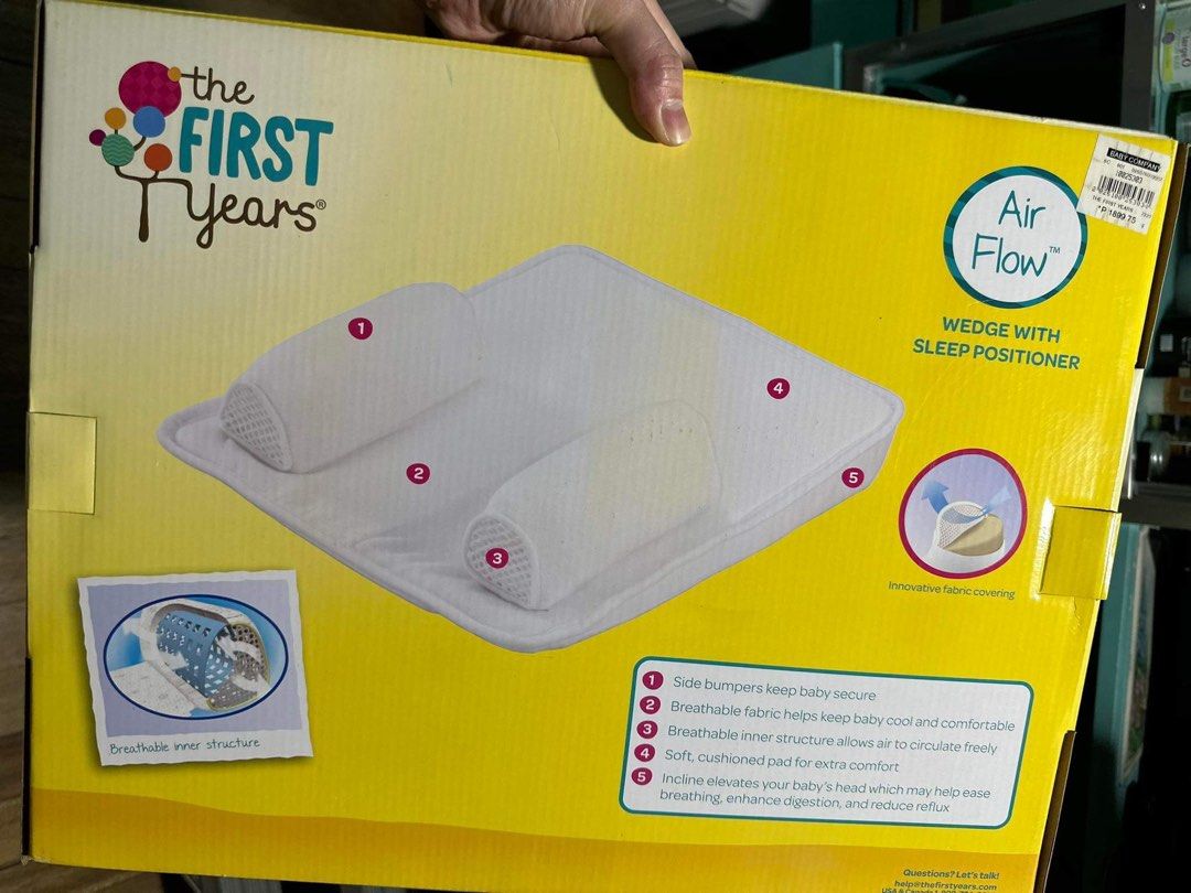 Airflow wedge hot sale with sleep positioner