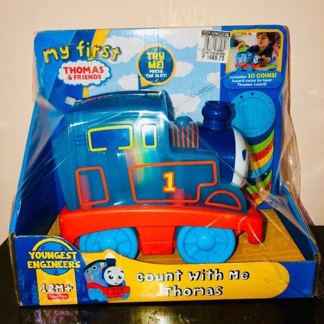 Fisher price count with me thomas new arrivals