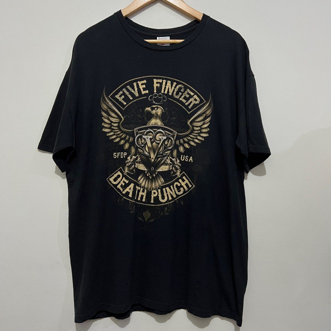 Five Finger Death Punch Shirt Men s Fashion Tops Sets Tshirts Polo Shirts on Carousell