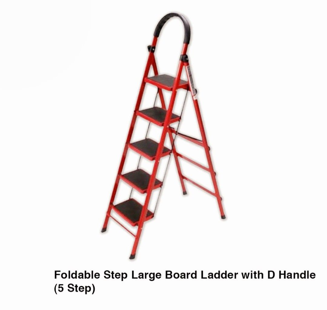 Foldable Step Ladder With Handle64885406043649114