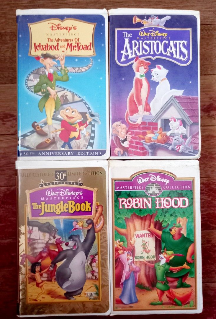 For Sale Walt Disney Masterpiece Collection VHS, Hobbies & Toys