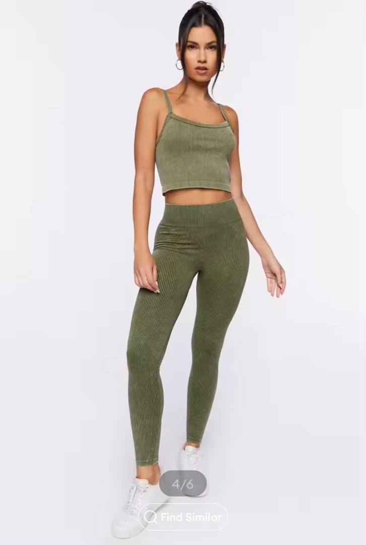 Forever 21 ribbed leggings online