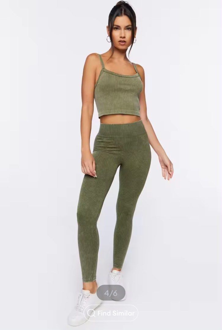 Forever 21 ribbed leggings sale