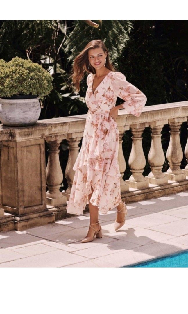 Forever new floral flowy dress