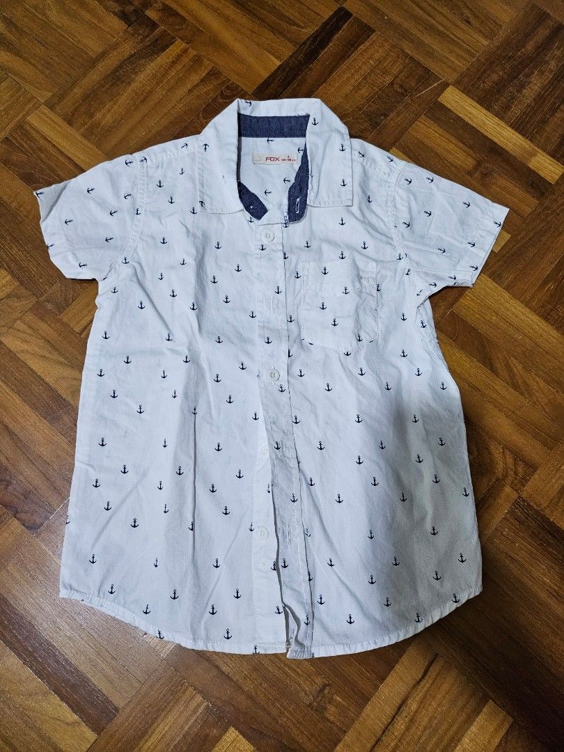 Fox short sleeve top shirt