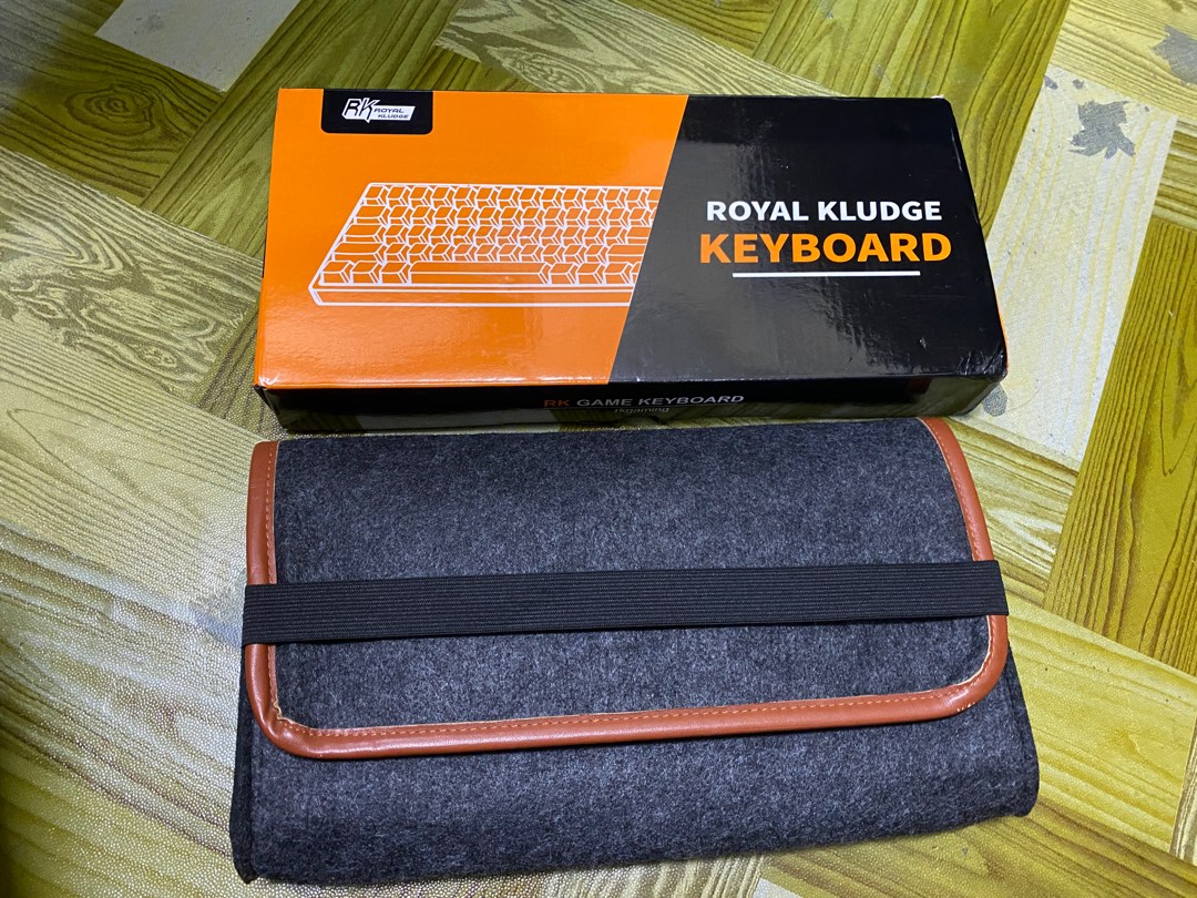 [FREE CASING] Royal Kludge Keyboard RK61 Tri Modes Brown switch