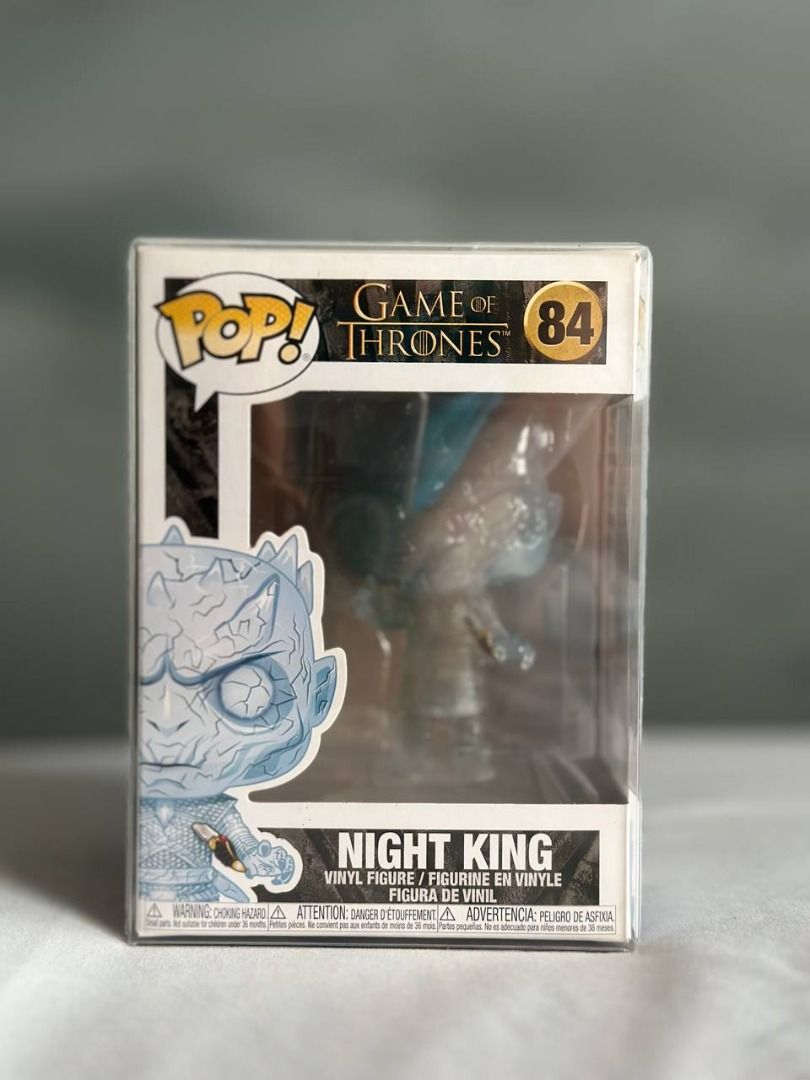 Funko Pop Game of Thrones - Night King (Category: Designer & Blind Box Toys) located in Pasig City. Submitted by igibernabe (Listing ID 1251195039, Image 1). Description: Funko Pop Game of Thrones - Night King NOOB/Mint Box condition: 10/10 Pop condition: 10/10 Location: Pasig MOP: GCash/Maya RFS: need funds, semi-quitting.