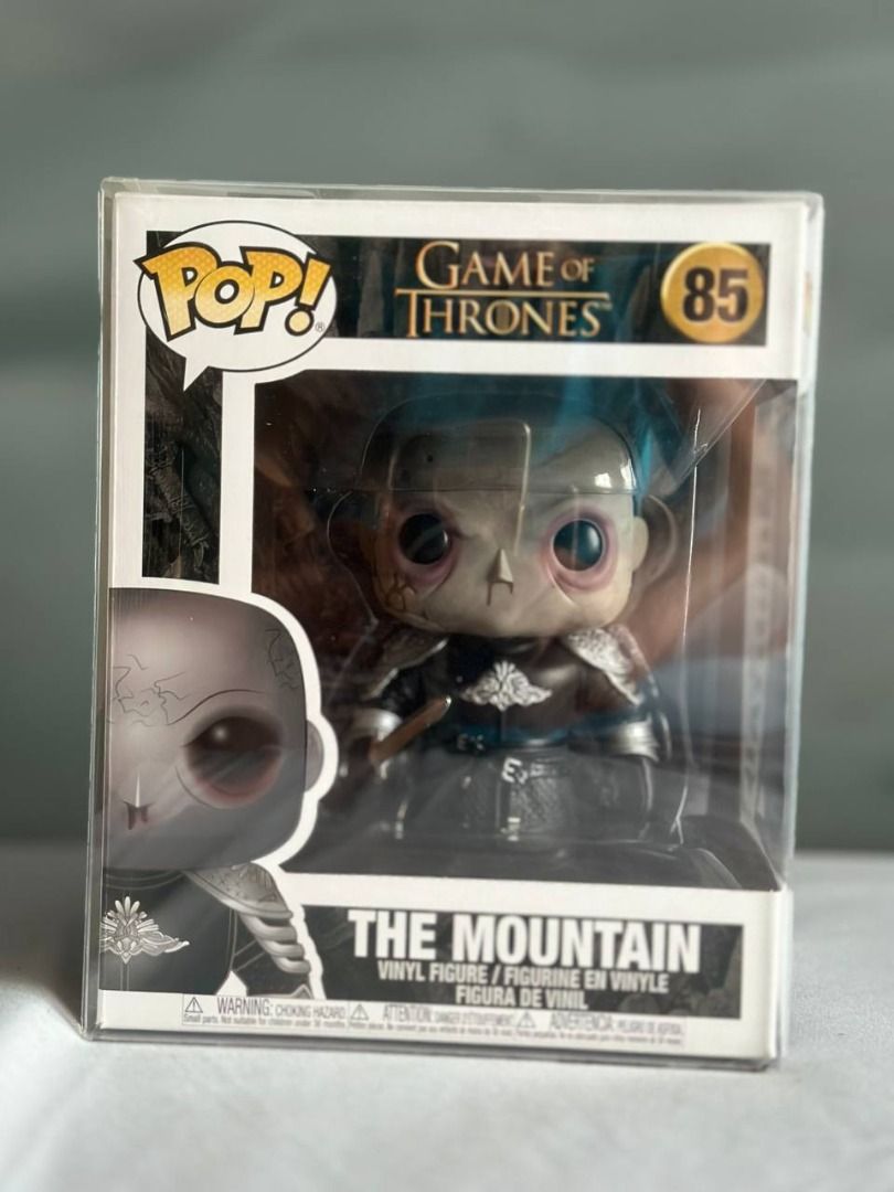 Funko Pop Game of Thrones - The Mountain (Category: Designer & Blind Box Toys) located in Pasig City. Submitted by igibernabe (Listing ID 1251201432, Image 1). Description: Funko Pop Game of Thrones - The Mountain NOOB/Mint Box condition: 10/10 Pop condition: 10/10 Location: Pasig MOP: GCash/Maya RFS: need funds, semi-quitting.