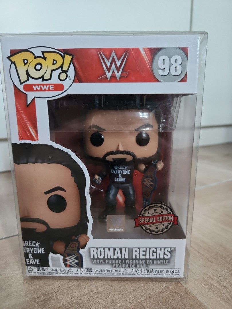Funko POP! WWE: Roman Reigns 4-in Vinyl Figure