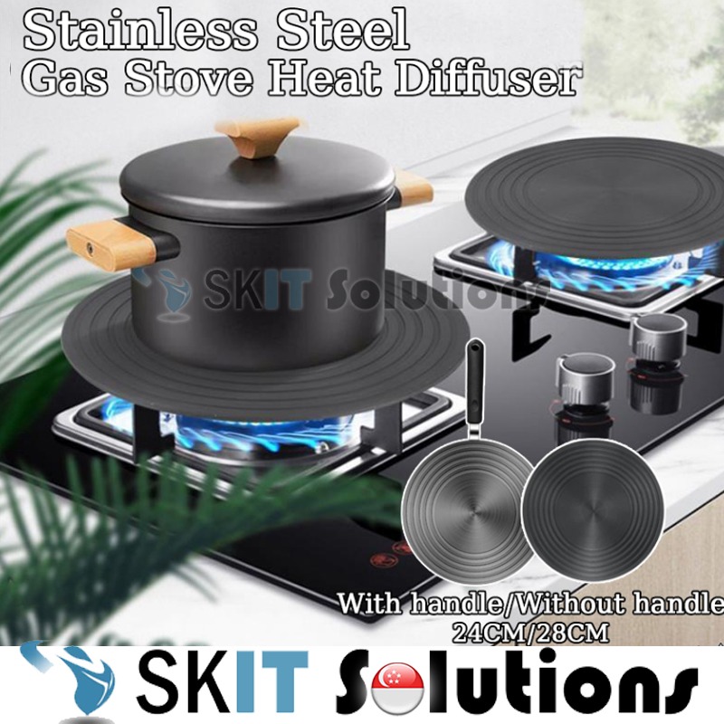 Conduction cooking plate outlet