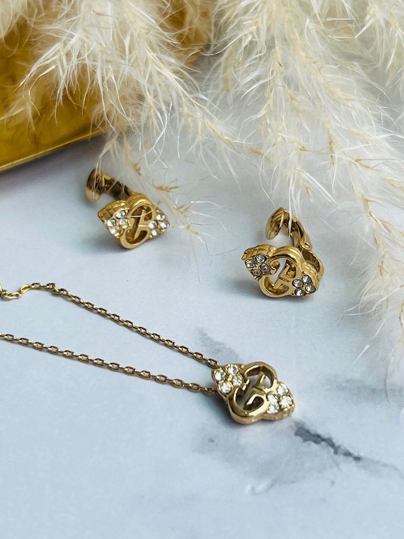 Givenchy necklace deals and earring set