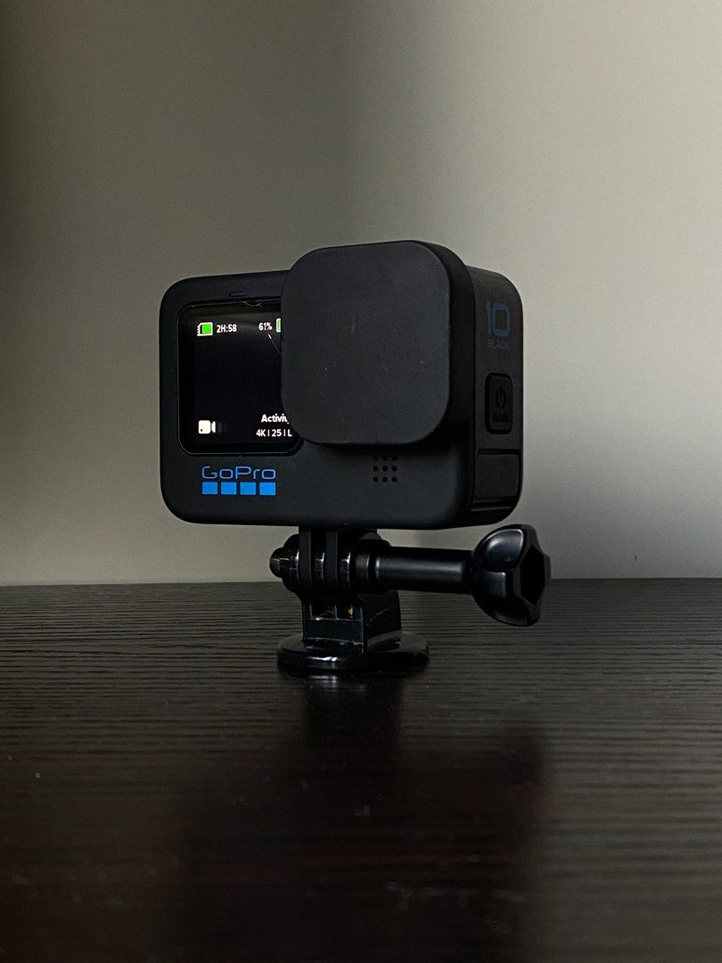 GoPro Hero 10 Black + Sandisk MicroSD 128GB a2, 攝影器材, 相機