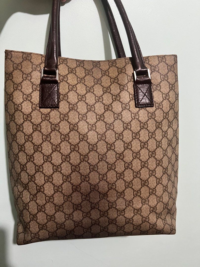 Gucci Plus Monogram Small Vertical Tote Luxury Bags Wallets on Carousell