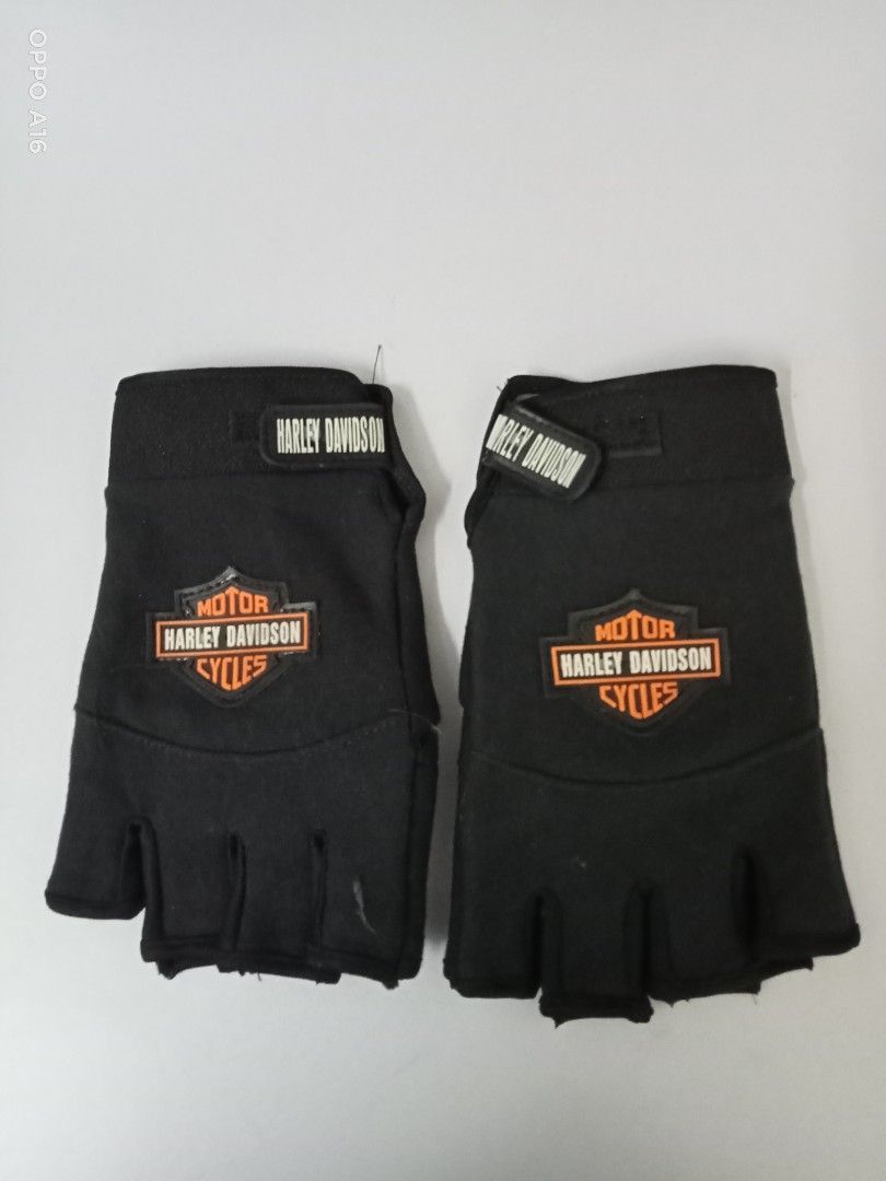 Harley davidson fingerless riding gloves store
