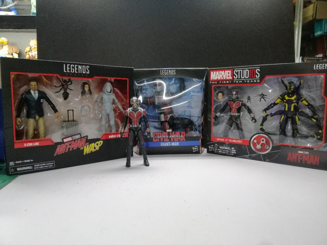 Hasbro Marvel Legends Ant Man Set of 4 Hobbies Toys Toys