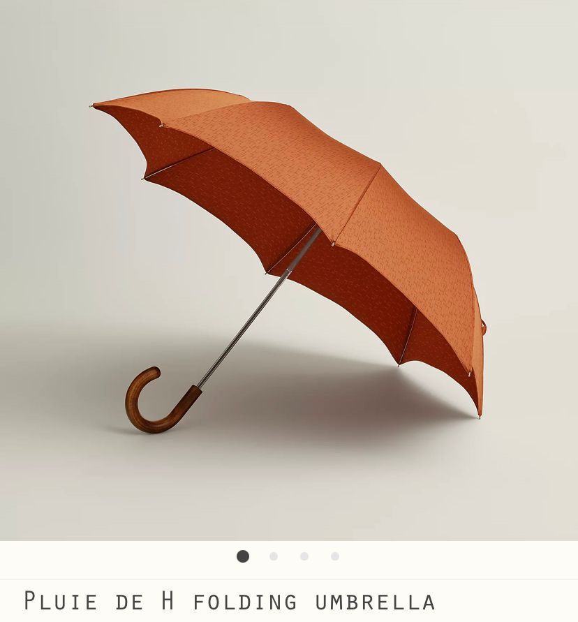 Hermes umbrella 縮骨遮全新, 名牌, 飾物及配件- Carousell