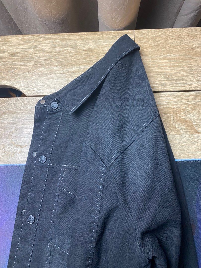 HLA jacket denim, Men's Fashion, Coats, Jackets and Outerwear on Carousell