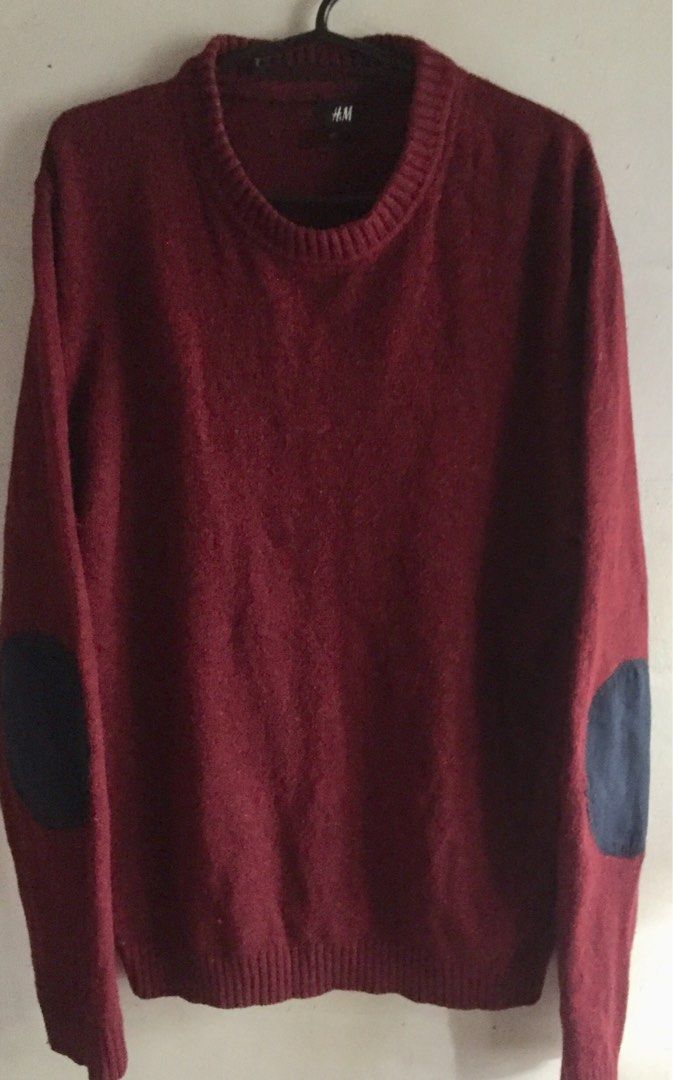 Elbow patch sweater h&m cheap