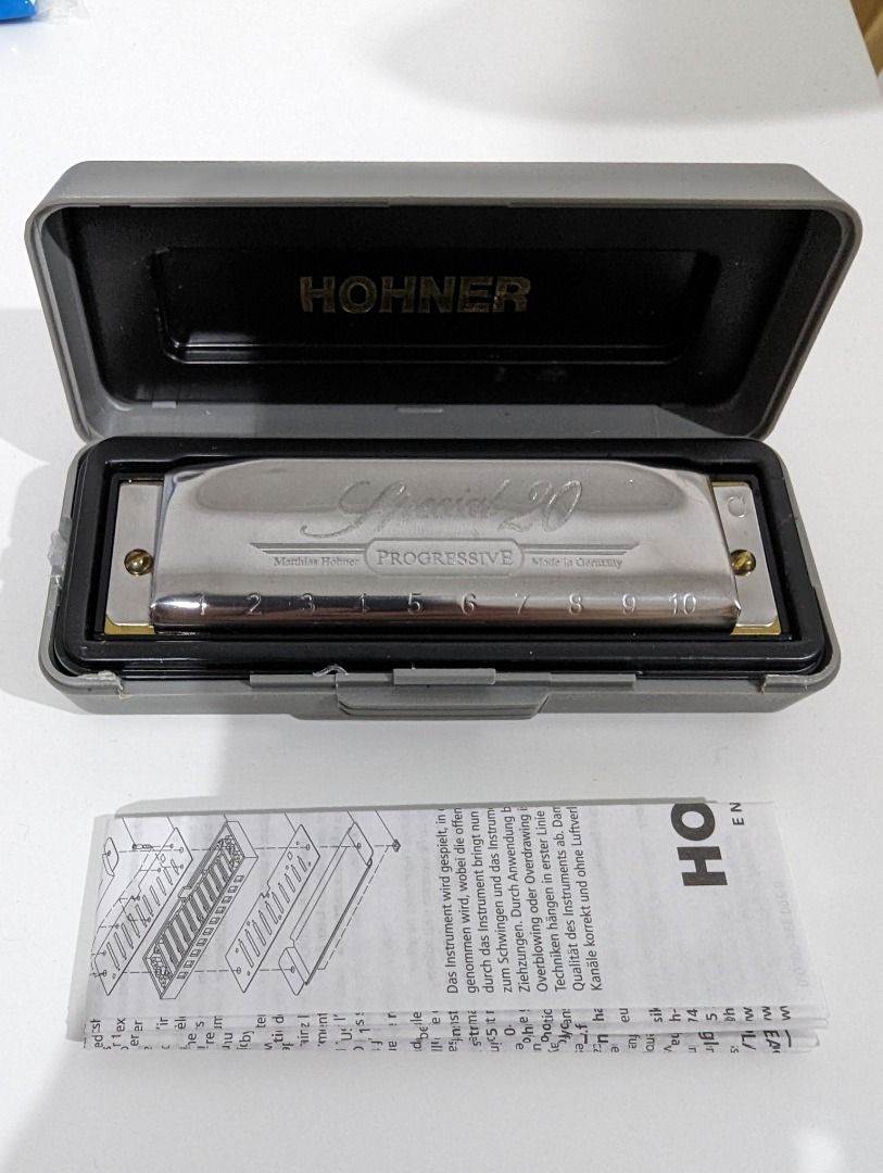 Harmonica Hohner Special 20 Progressive, various keys (new)
