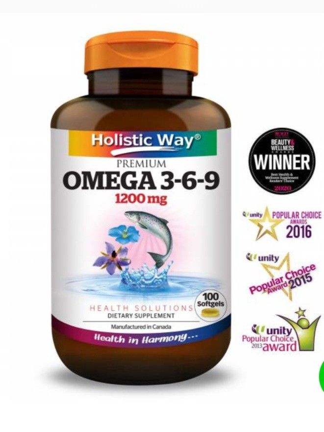 Holistic way Omega 369, Health & Nutrition, Health Supplements