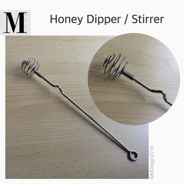 Stainless Steel Honey Whisk