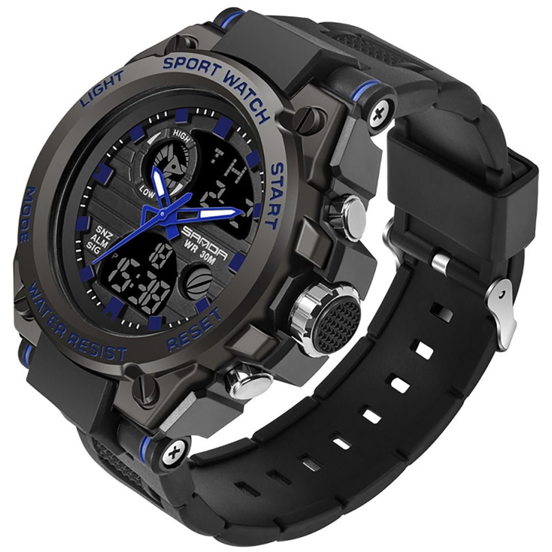 Mens watch with cheap alarm function