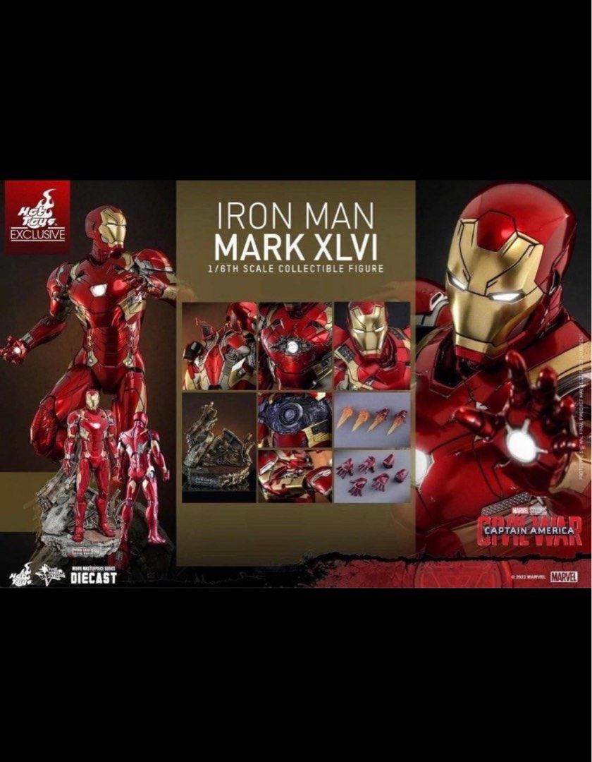 Hot toys iron man civil war store