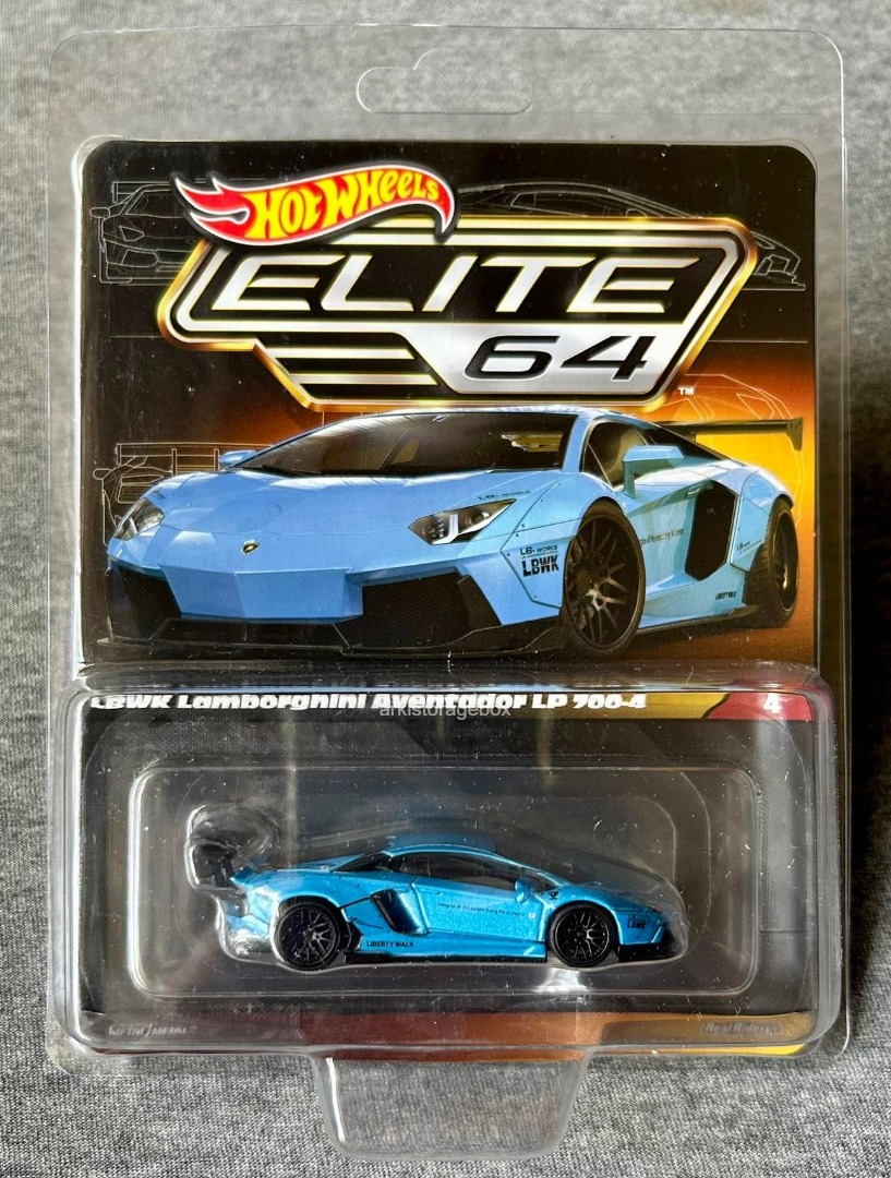 Hot Wheels Elite 64 Series LBWK Lamborghini Aventador LP 700 4