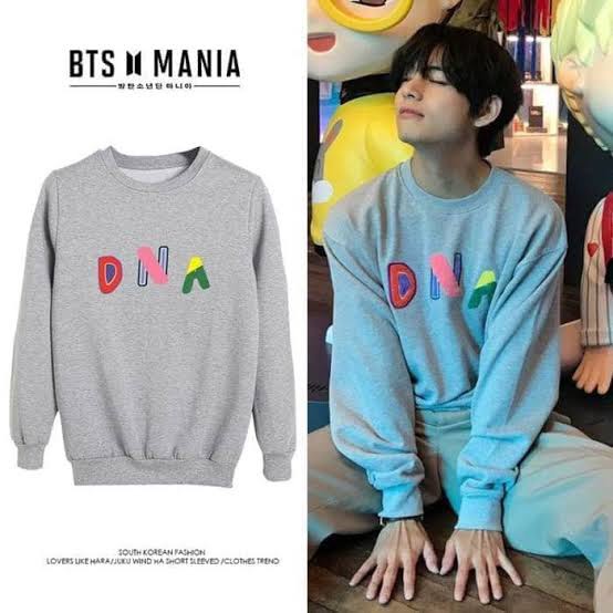 House of BTS DNA gray sweater size S, Women's Fashion, Tops, Longsleeves on  Carousell