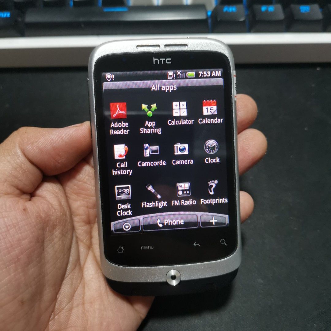 HTC Wildfire A3333 | Item Code: 88 (Category: Android Others) located in Caloocan City. Submitted by christian.montalban (Listing ID 1251106498, Image 2). Description: HTC Wildfire A3333 | Item Code: 88 Price: P1,799.00 Color: Silver 512MB ROM | 384MB RAM 3.2" TFT LCD Display 1,300 mAh Li-Ion Removable Battery OS: Android 2.2.1 Note: No Back Cover Package: Unit Only Location: North Caloocan For Meetup: SM Fairview COD (Shipping Fee covered by Buy