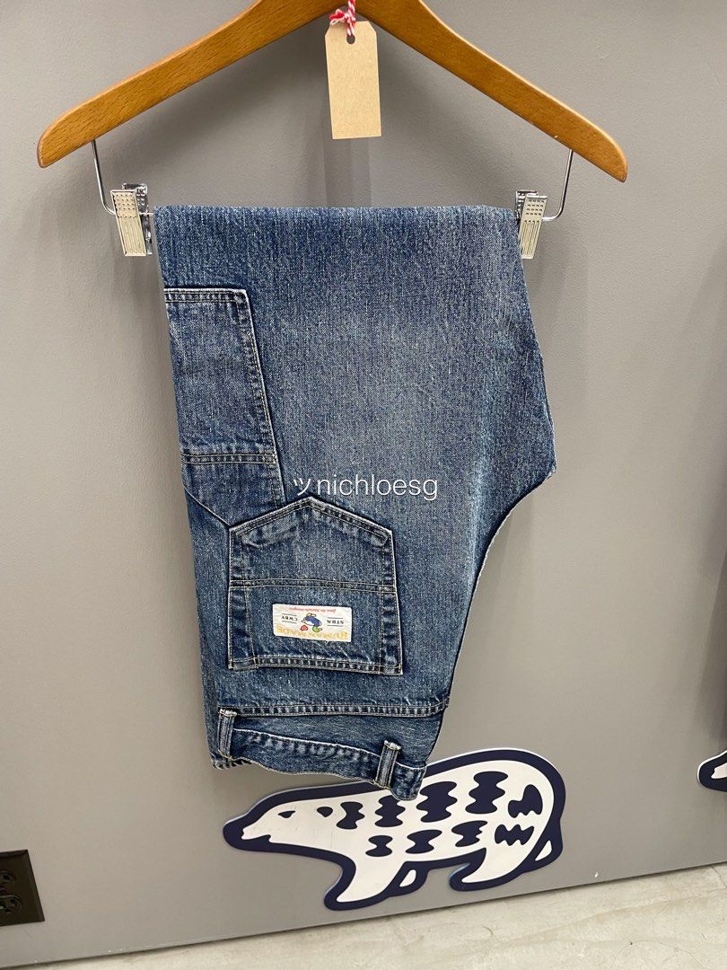 HUMAN MADE STORM COWBOY STRAIGHT DENIM PANTS TYPE1949, Men's