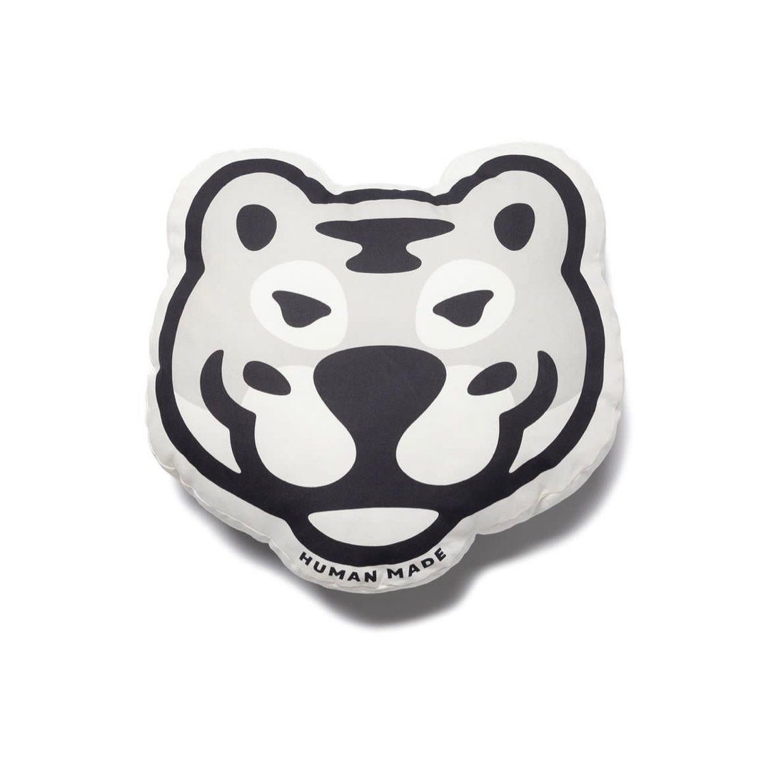 HUMAN MADE 🖤彡WHITE TIGER FACE CUSHION【聖誕限定白虎雙面抱枕