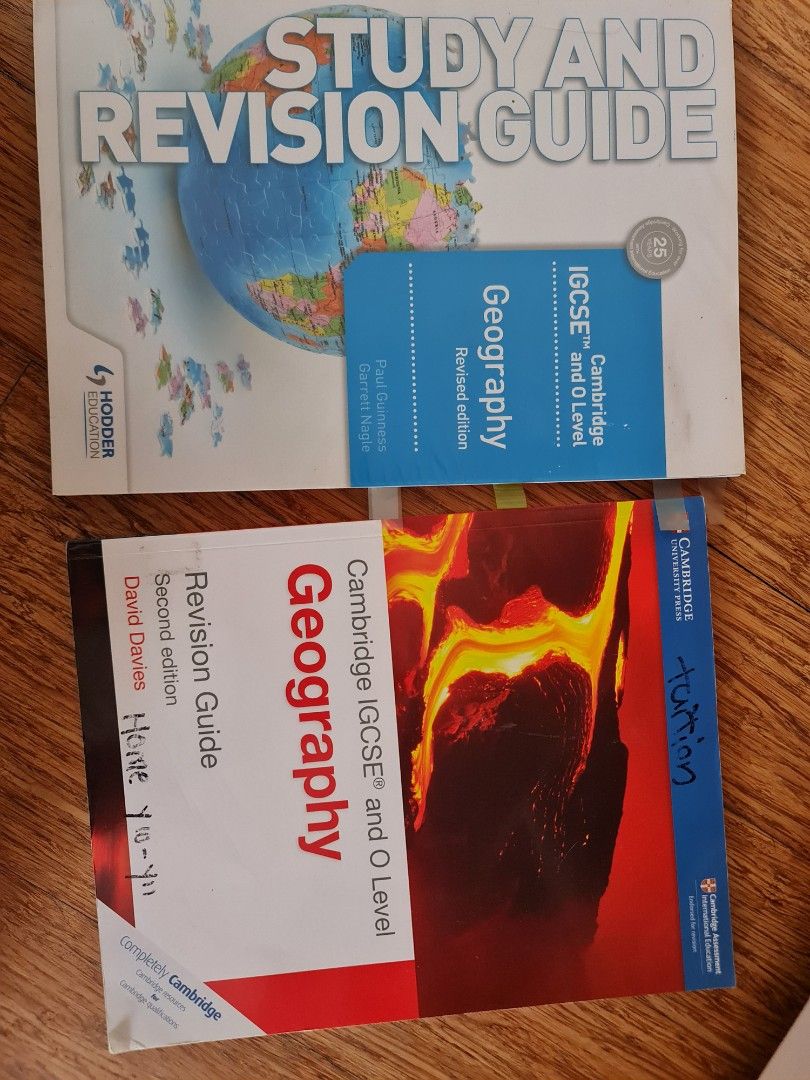 IGCSE geography revision books, Hobbies & Toys, Books & Magazines