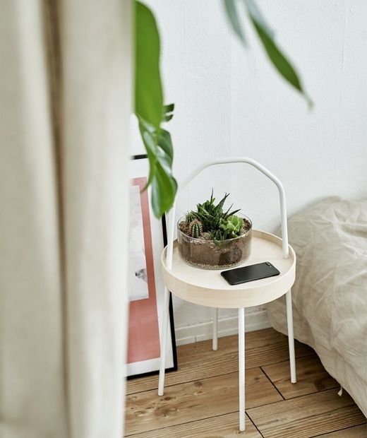 IKEA BURVIK Side Table, 傢俬＆家居, 傢俬, 桌子 Carousell