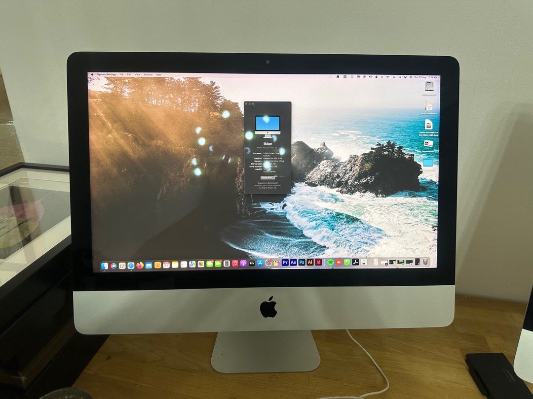 メモリ16GBに変更iMac 21.5” Retina 4K Late 2015 512GB SSD