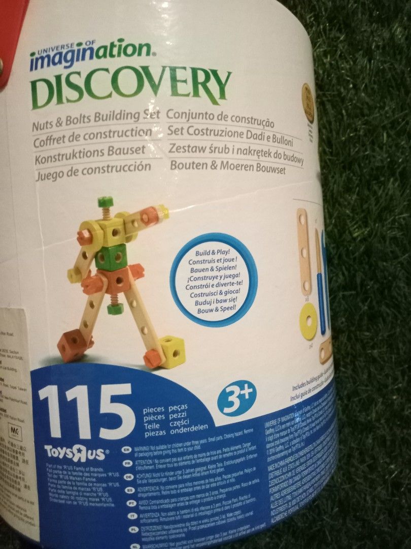 Imagination Discovery nuts & bolts building set on Carousell