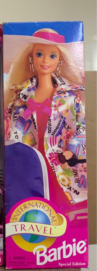 International travel barbie top