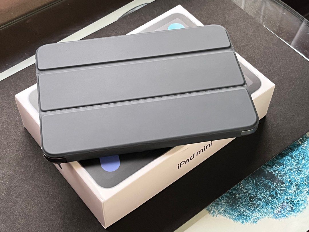 iPad Mini 6th Gen 64GB + Case and Screen Protector (Category: iPad) located in Quezon City. Submitted by newforest.816290 (Listing ID 1251123080, Image 3). Description: iPad Mini 6th Generation (used with care) Includes: - Charger plug and cable - Screen Protector - Apple Smart Cover (Alaska blue) No dent seen so far. Will come in original box..
