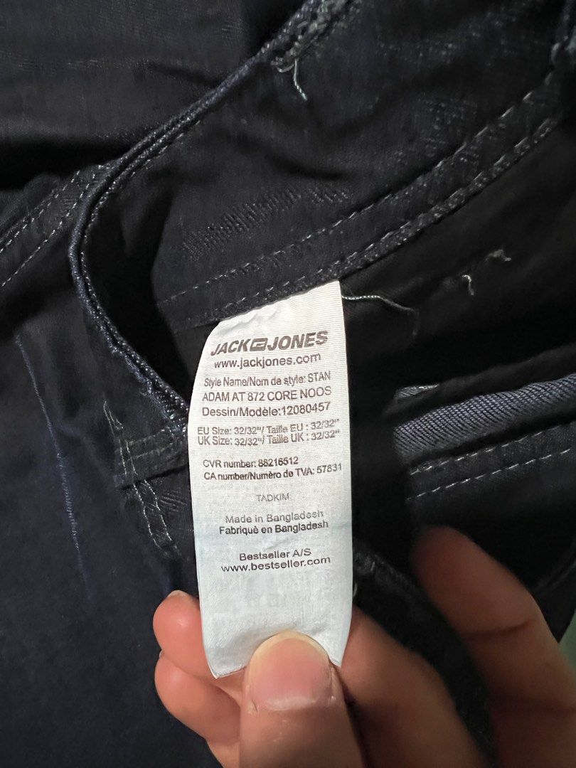 Denim 88216512 Jack Jones Jack And Jones Straight Leg Indigo Jeans