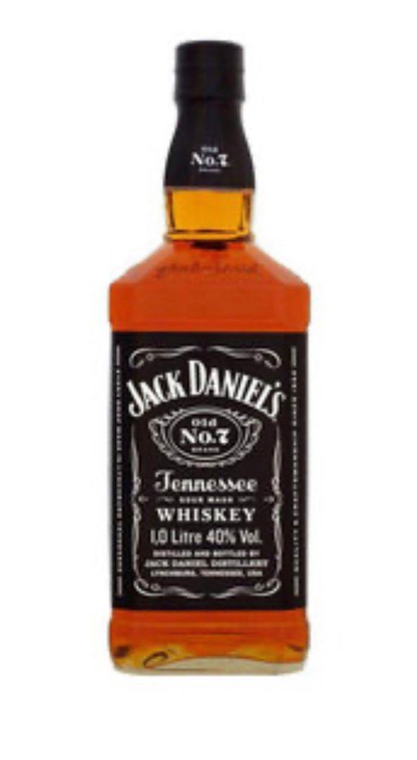 Jack Daniel's No.7 Tennessee Whiskey 1000ml, 嘢食& 嘢飲, 酒精飲料