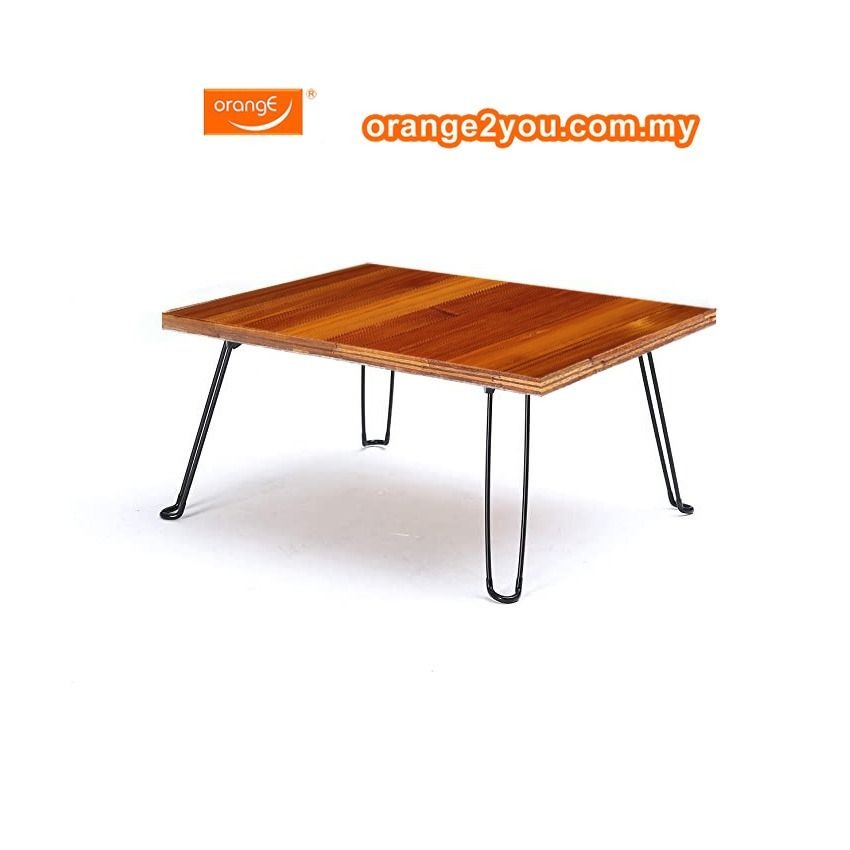 Japanese Low Folding table (Solid Plywood) 400 X 400, Furniture & Home Living, Furniture, Tables