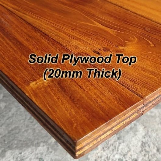 Japanese Low Folding table (Solid Plywood) 400 X 400, Furniture & Home