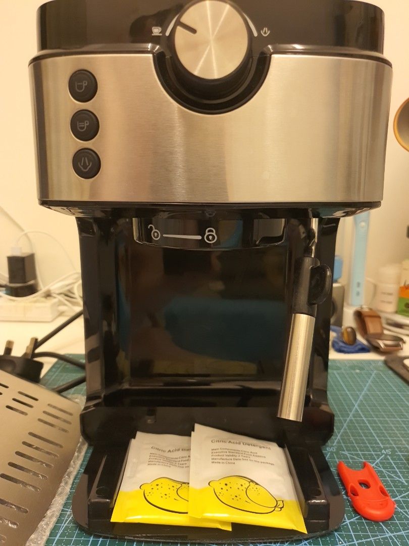 JASSY JS101 Espresso coffee machine, 家庭電器, 廚房電器, 咖啡機及咖啡壺 Carousell