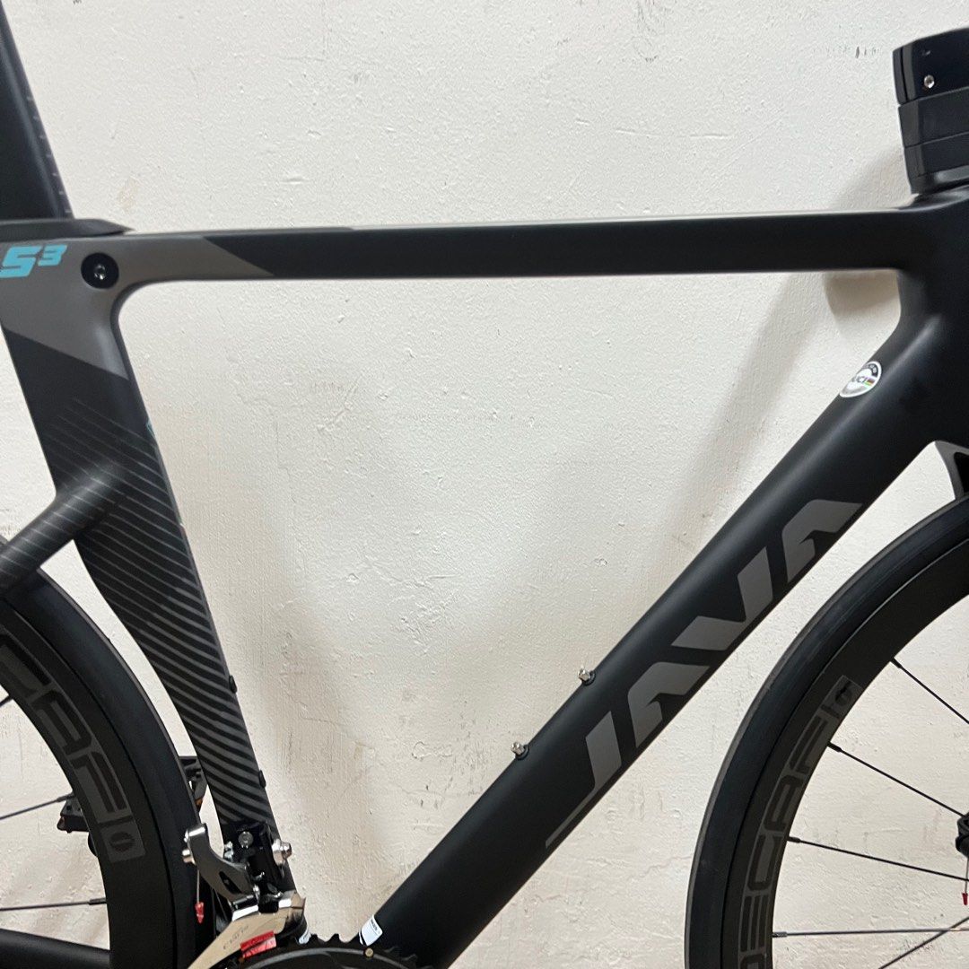 Java siluro 3 aero road bike carbon fiber fork racing bicycle, Sports ...