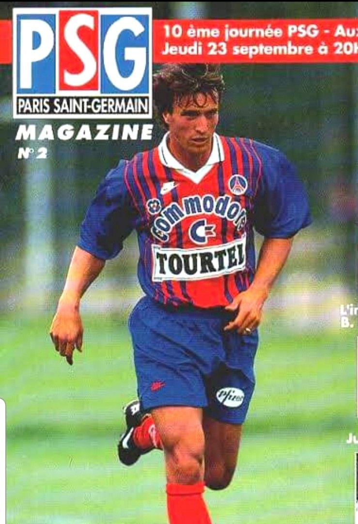 CLIPPING POSTER FOOTBALL 1992-1993 PARIS SAINT-GERMAIN PSG PARC-DES-PRINCES