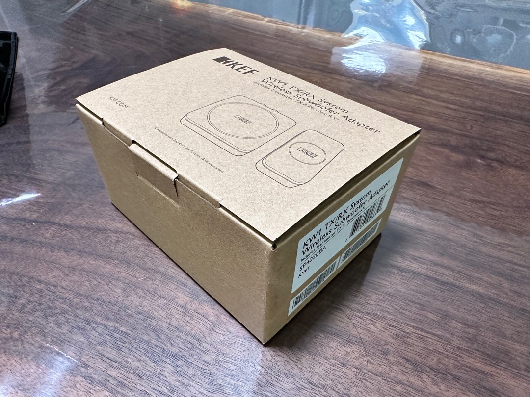 KEF KW1 wireless subwoofer adapter kit, Audio, Soundbars, Speakers