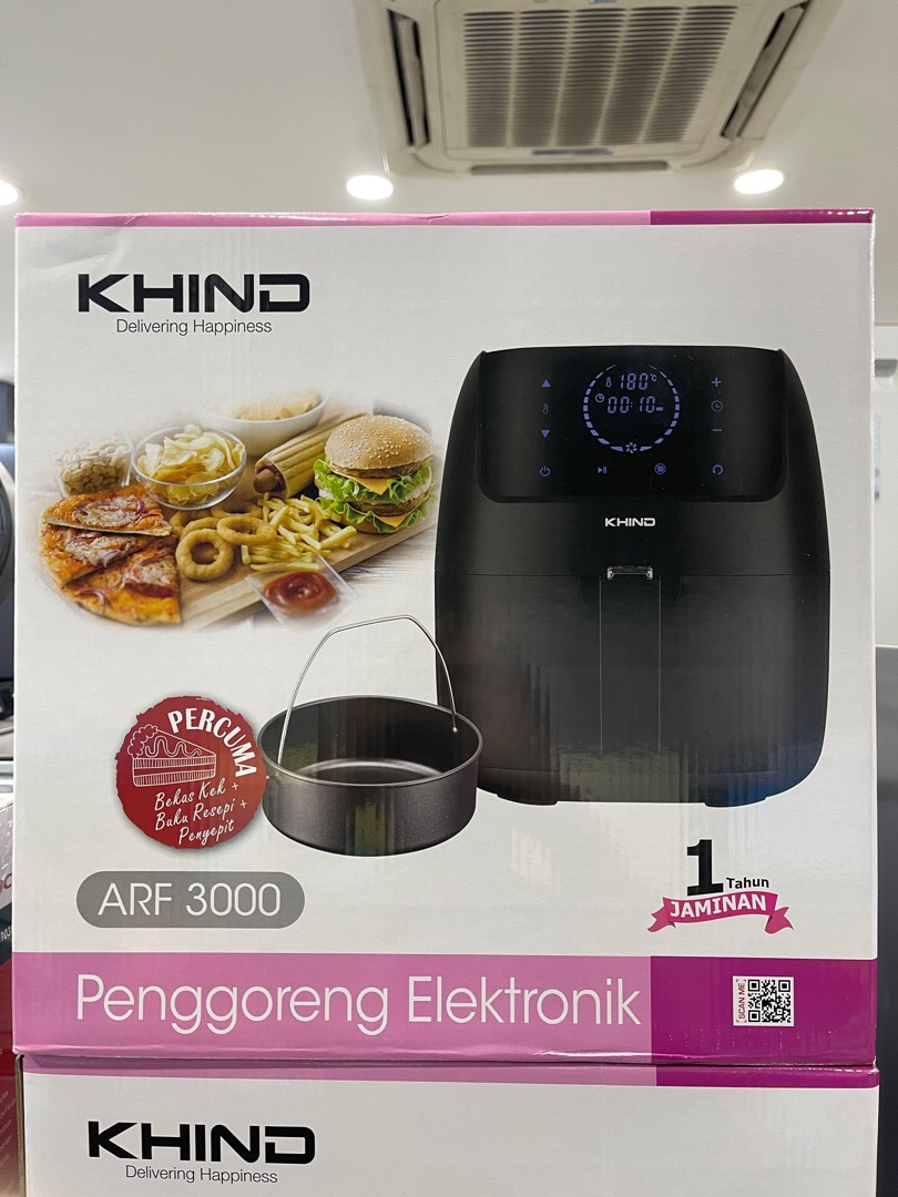 Khind Air Fryer ARF3000 TV Home Appliances Kitchen Appliances Fryers on Carousell